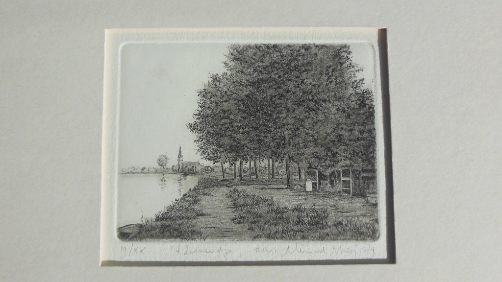 Wim van der Meij: Ets, 't Zwaantje kopen? Bied vanaf 1!