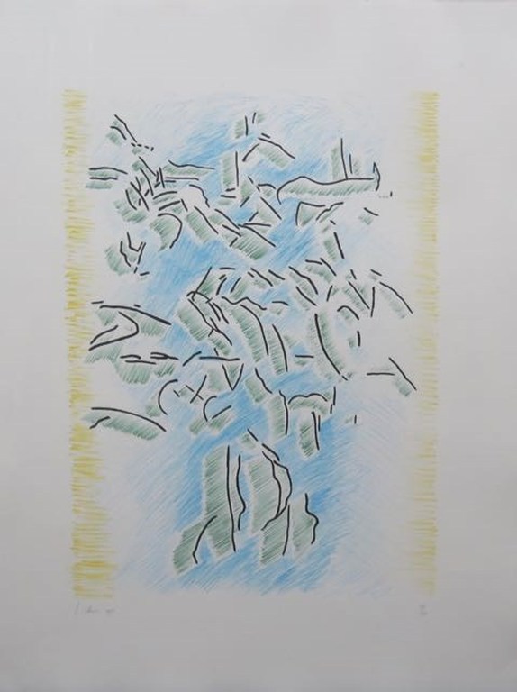Jaap Hillenius: Litho, Zonder titel kopen? Bied vanaf 35!