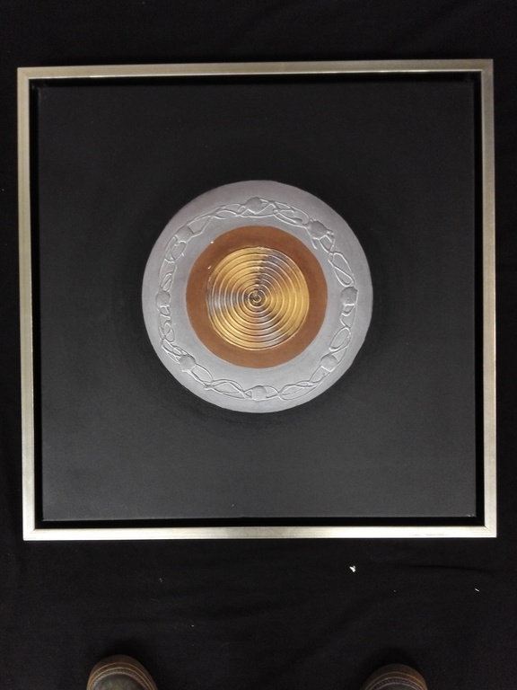 Han Teng, origineel op linnen in lijst verkocht voor € 70!