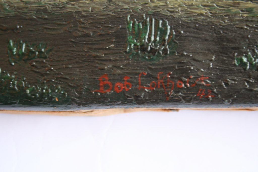 BOB LOKHORST. olieverf op doek, landschap kopen? Bied vanaf 75!