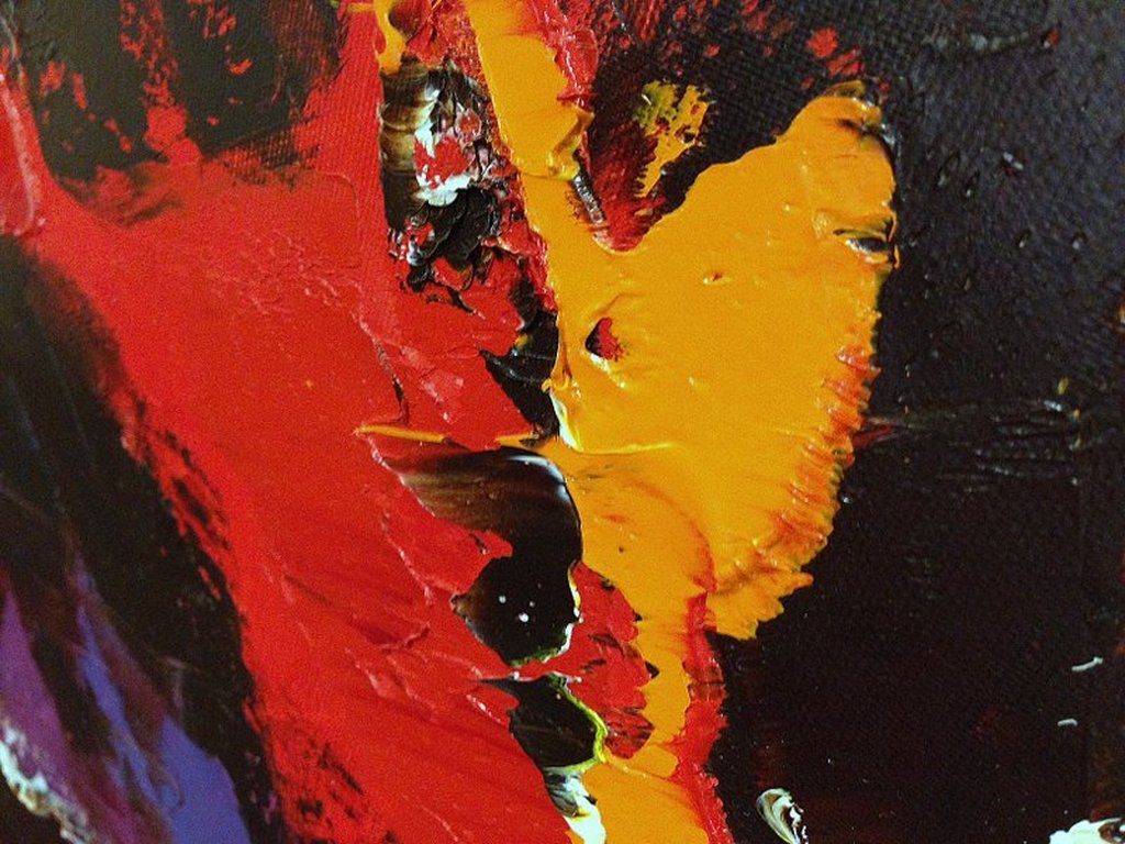 Jochem de Graaf: origineel schilderij (olieverf) Abstract 120x100 cm  kopen? Bied vanaf 150!