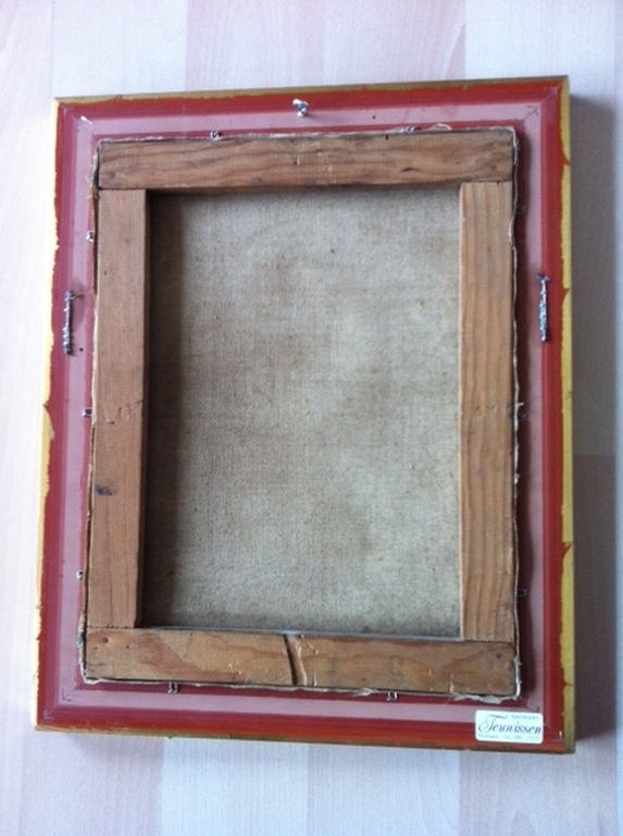 Jacobus Cornelis (Koos) Hooykaas - olieverf op doek - Abstract landschap kopen? Bied vanaf 135!