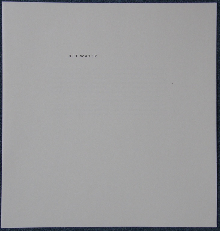 Klaas Gubbels: Zeefdruk 'Het water', genummerd en met potlood gesigneerd kopen? Bied vanaf 125!