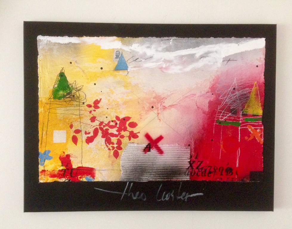 Theo koster, gemengde techniek, goodmorning kopen? Bied vanaf 1!