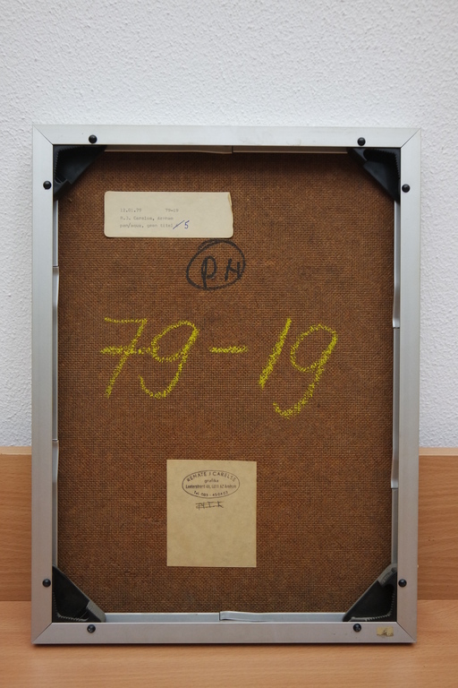 Renate CARELSE (Heemstede, 1943) - gemengde techniek - abstracte compositie II kopen? Bied vanaf 85!