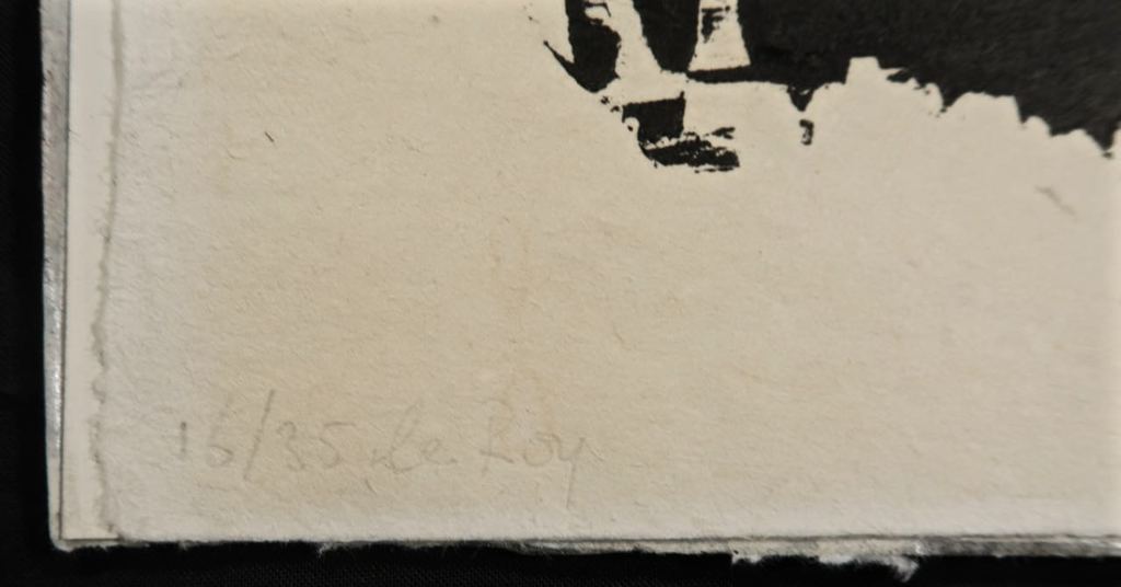 Guillaume Le Roy: Houtsnede, Zonder titel kopen? Bied vanaf 50!