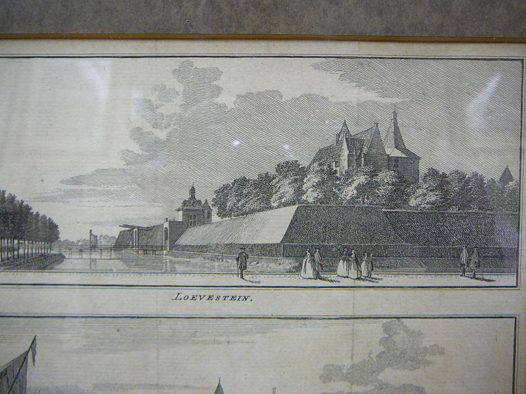 Loevestein- dubbele gravure van  H Spilman 172-1784 kopen? Bied vanaf 40!
