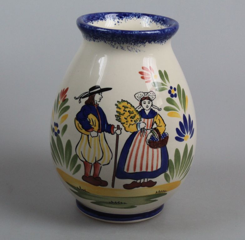 Keller & Guerin Luneville vaasje decor Breton kopen? Bied vanaf 12!