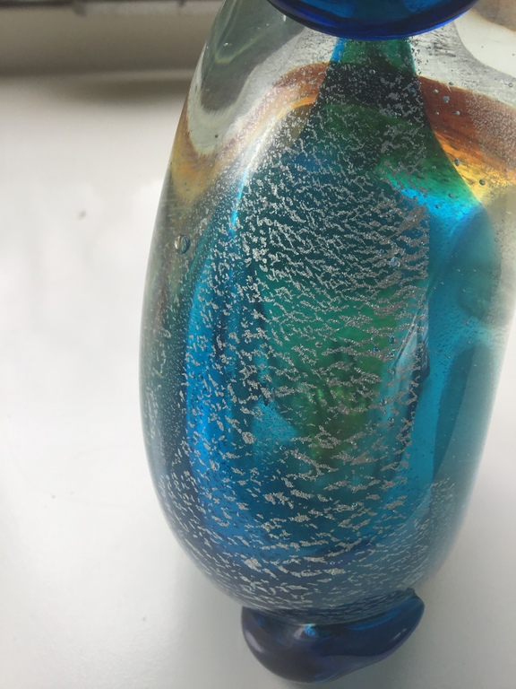 Murano glas,Pluto,sommerso en incalmo met zilver 999 kopen? Bied vanaf 40!