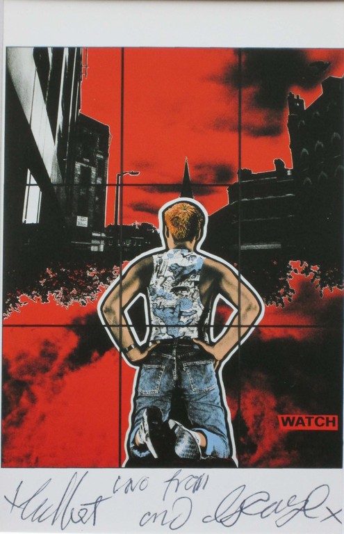 Gilbert & George - Watch 1988 - artcard - handgesigneerd kopen? Bied vanaf 39!
