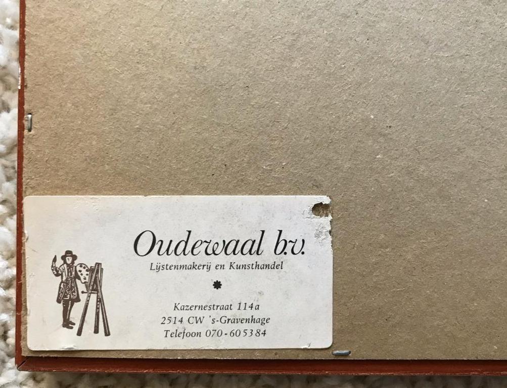 Olav Vorsel (1922) - gouache op papier - gesigneerd kopen? Bied vanaf 120!