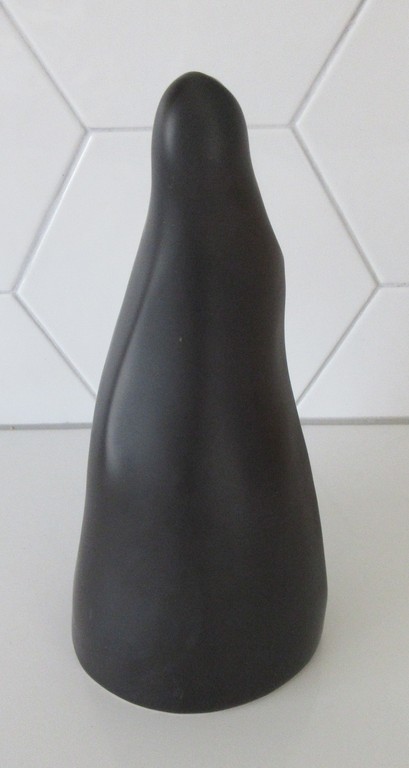 Art deco mat zwart abstract platelen Maria beeld kopen? Bied vanaf 20!