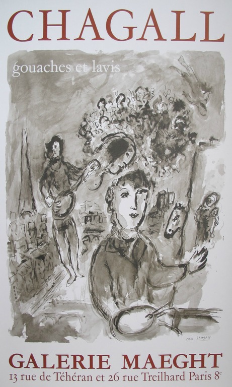 Affiche voor expositie in Galerie Maeght, Parijs 1977 kopen? Bied vanaf 25!