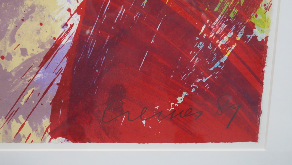 Jan Cremer: Zeefdruk, Kaukasus - Ingelijst kopen? Bied vanaf 150!