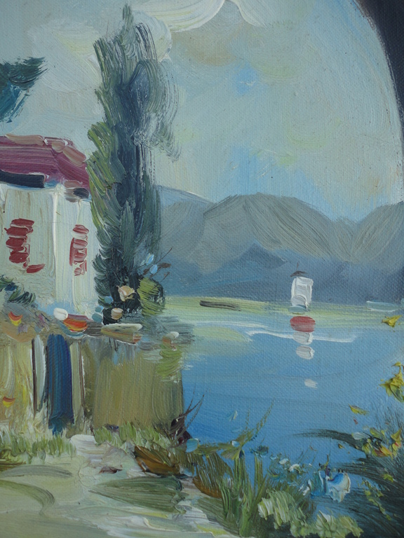 Jan Kelderman - olieverf op doek - Middellandse zee kopen? Bied vanaf 1!