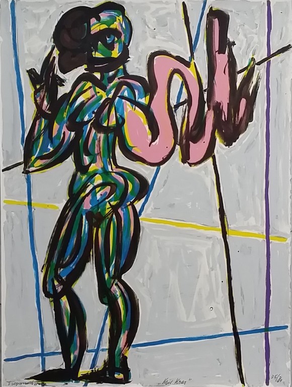 Alphons Freijmuth - Gesigneerde grote Litho verkocht voor € 130!