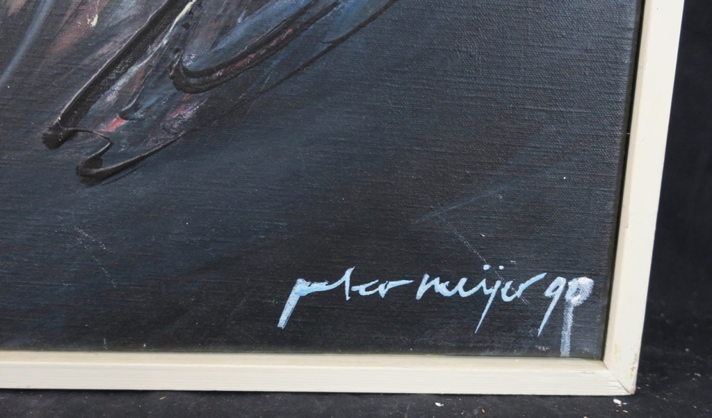 Peter Meijer: Olieverf op doek, Suzholl - Ingelijst (Groot) kopen? Bied vanaf 300!