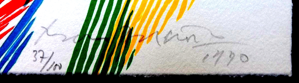 Piero Dorazzio - gesigneerde litho - Parade - 1970 kopen? Bied vanaf 1!