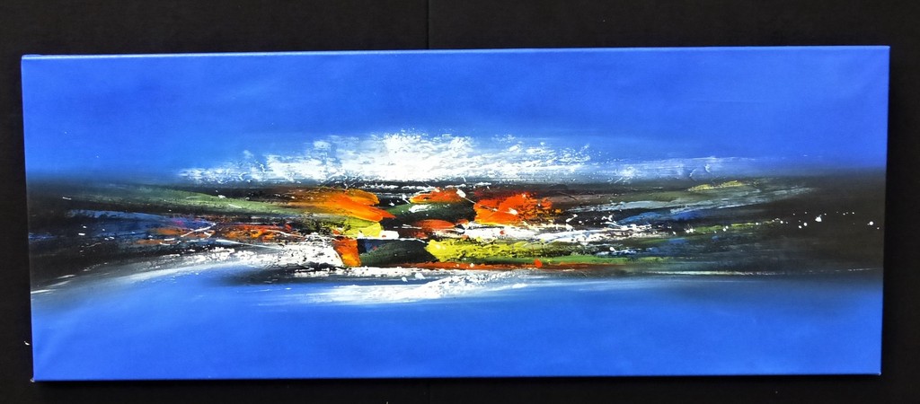 Lee Cole,Olieverf op linnen,geen titel,handgesigneerd kopen? Bied vanaf 100!