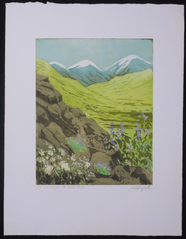 Willy Belinfante: Ets, La montagne est belle kopen? Bied vanaf 30!