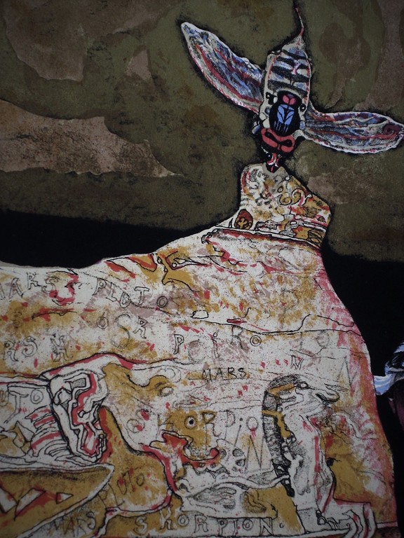 Tsjechisch surrealist Josef Liesler 1912-2005 Litho "VlinderVrouw" gesigneerd  kopen? Bied vanaf 1!