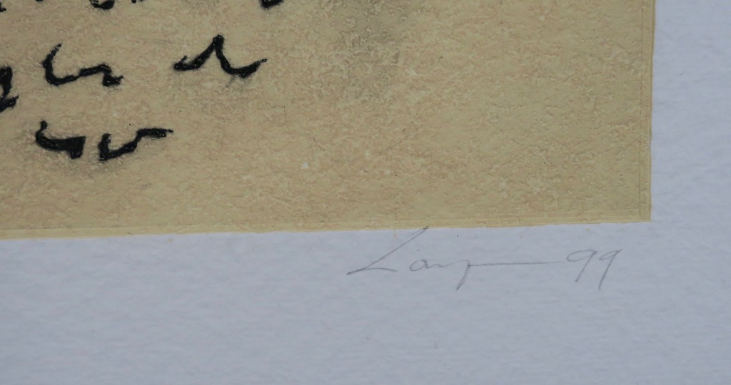 Rudy Lanjouw: Ets/aquatint, Zonder titel kopen? Bied vanaf 20!