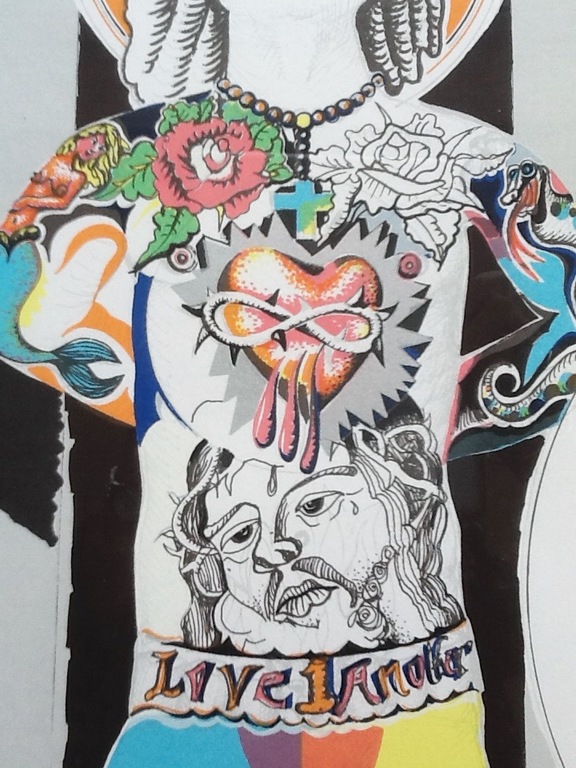 Rinke Nijburg, grote zeefdruk gesigneerd ,oplage.  11/35 Prix de Rome winnaar kopen? Bied vanaf 75!