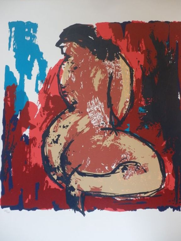 AD van HASSEL  ZEEFDRUK  NAAKTE VROUW uit 1995 kopen? Bied vanaf 35!