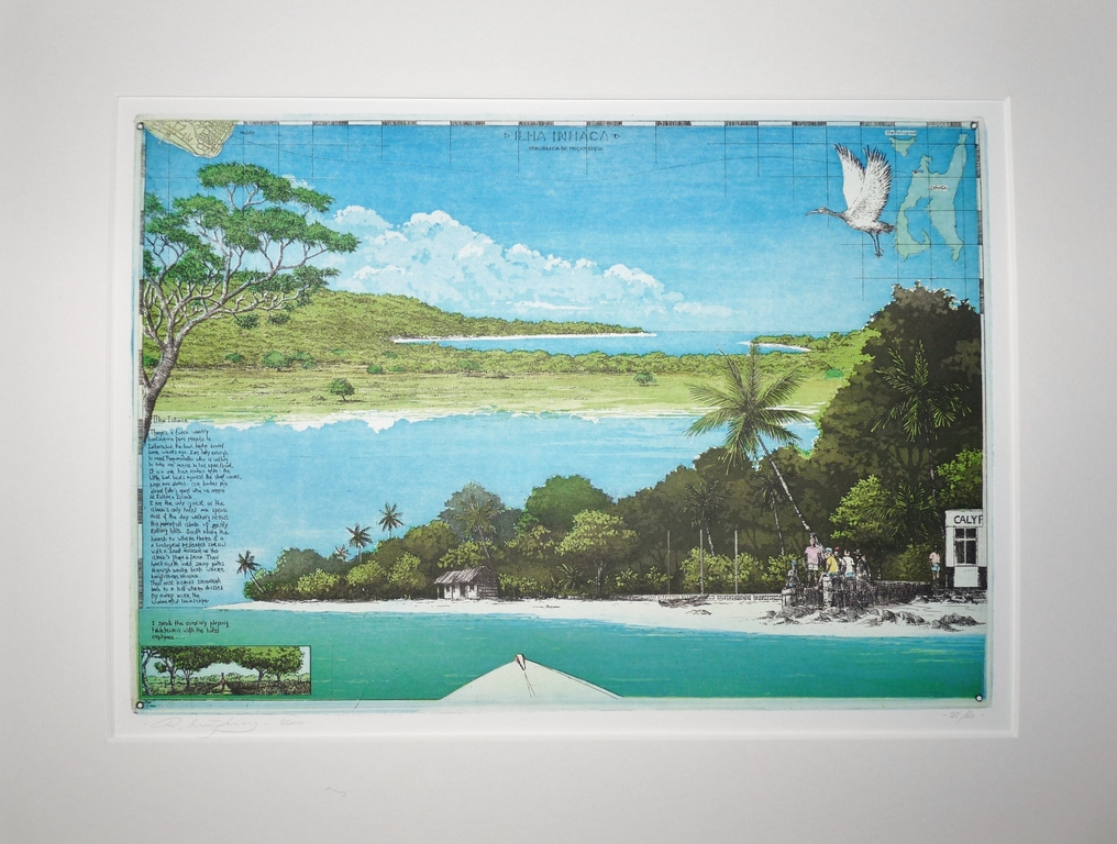 Rolf Weijburg, Kleurets, Ilha Inhaca, Rep. de Mozambique verkocht voor € 110!