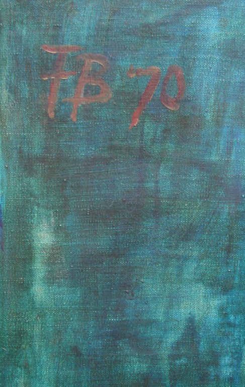 Onbekende kunstenaar - olieverf op doek - portret - gesigneerd met monogram kopen? Bied vanaf 1!