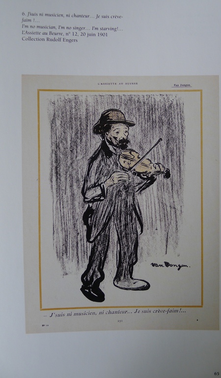 Kees van Dongen, fraai ingelijste Lithografie uit L'Assiette au Beurre, 1901 kopen? Bied vanaf 125!