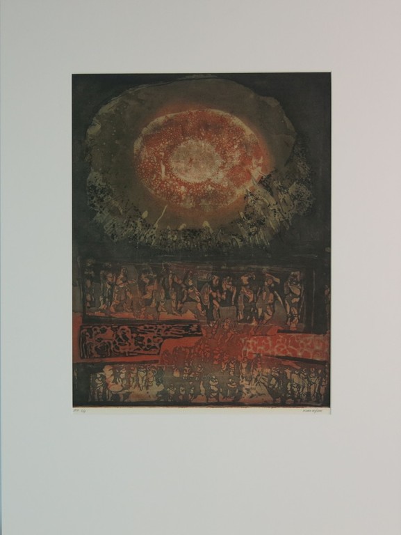 Henk Vierveijzer: Aquatint, Zon kopen? Bied vanaf 50!