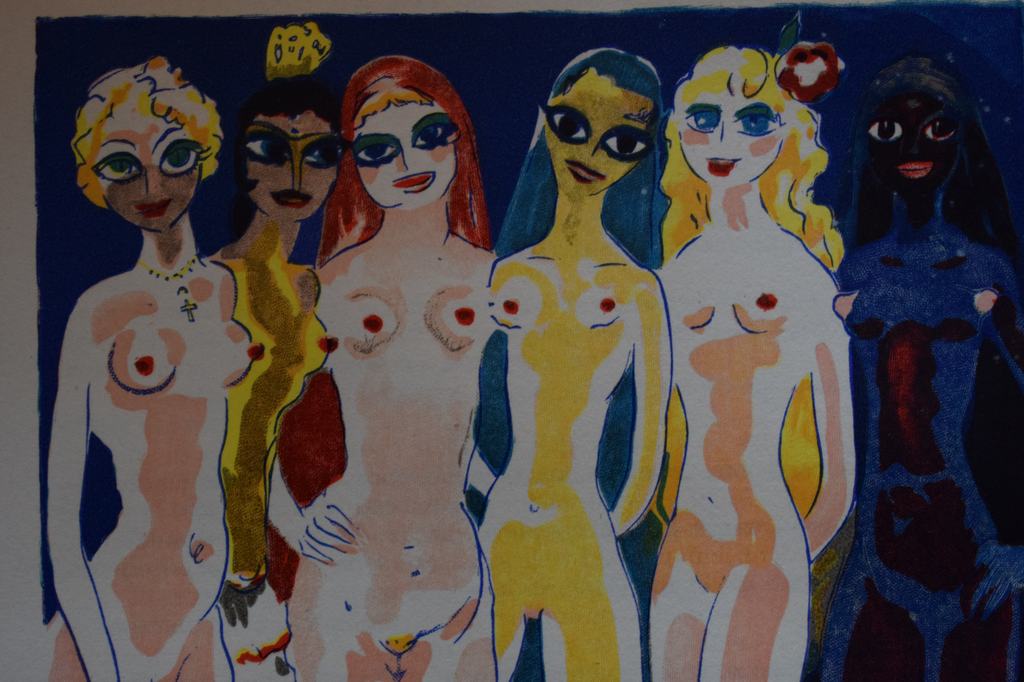 Kees van Dongen - Houtgravure - La Comparaison kopen? Bied vanaf 75!