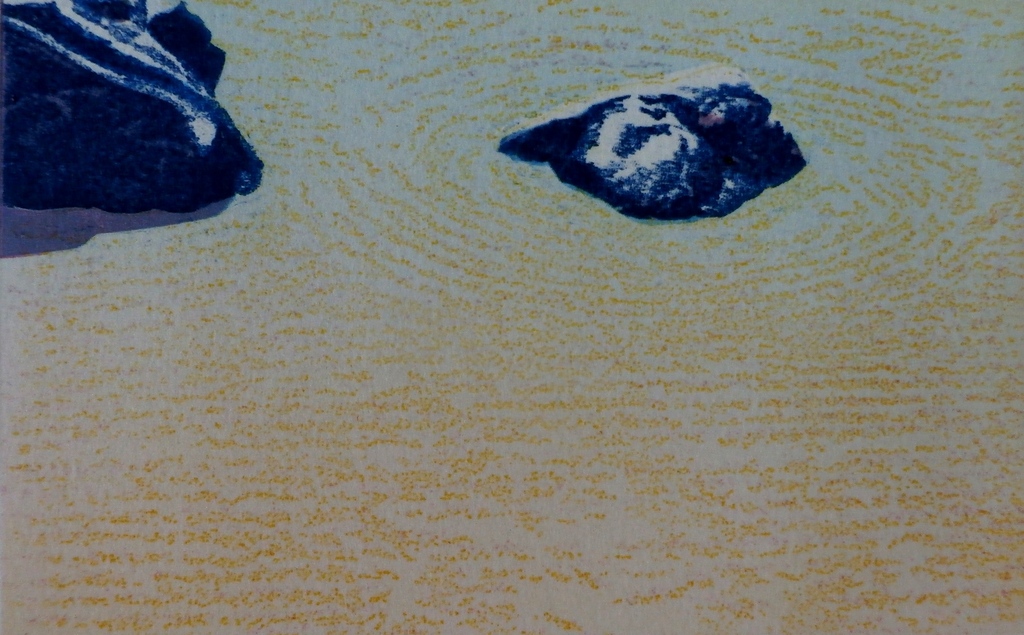 Nono Reinhold - 5 kleuren ets -1983 + gesigneerd gedicht Bert Schierbeek kopen? Bied vanaf 50!