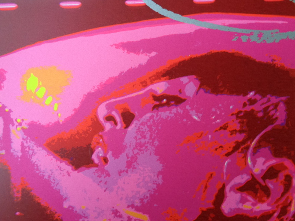 Henk van der Vet, HANDGESIGNEERDE Zeefdruk MADONNA kopen? Bied vanaf 14!