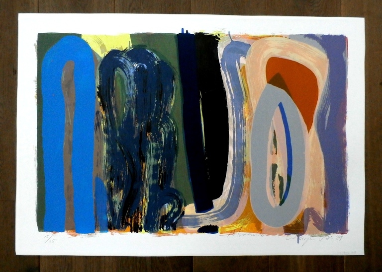 Darja Vos - Grote zeefdruk: Murmullo (ruisen) - 1989 kopen? Bied vanaf 60!