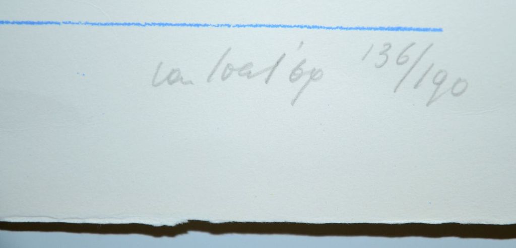 Pierre van Soest: kleurenlitho Figuren, Prent 190 kopen? Bied vanaf 35!