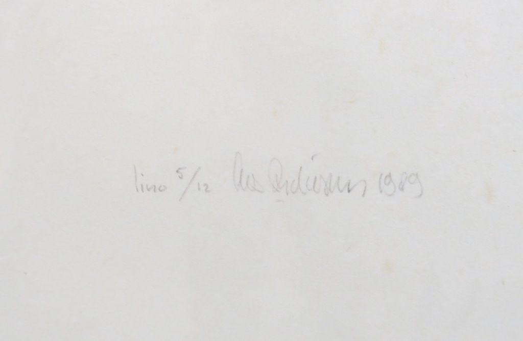 Cees Andriessen: Lino op Japans papier, Zonder titel (groot) kopen? Bied vanaf 35!