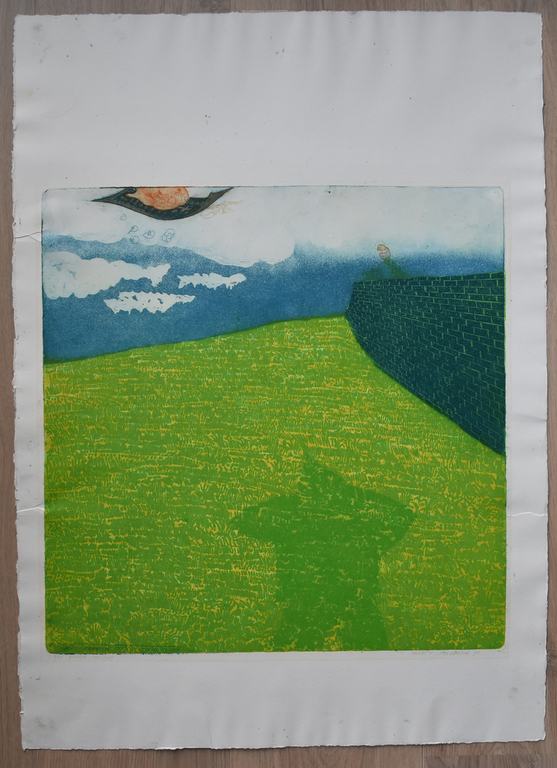 Michel van Overbeeke # GOODBYE MY LOVE # 1973, gesigneerd, oplage 25, mint--/nm+ kopen? Bied vanaf 95!