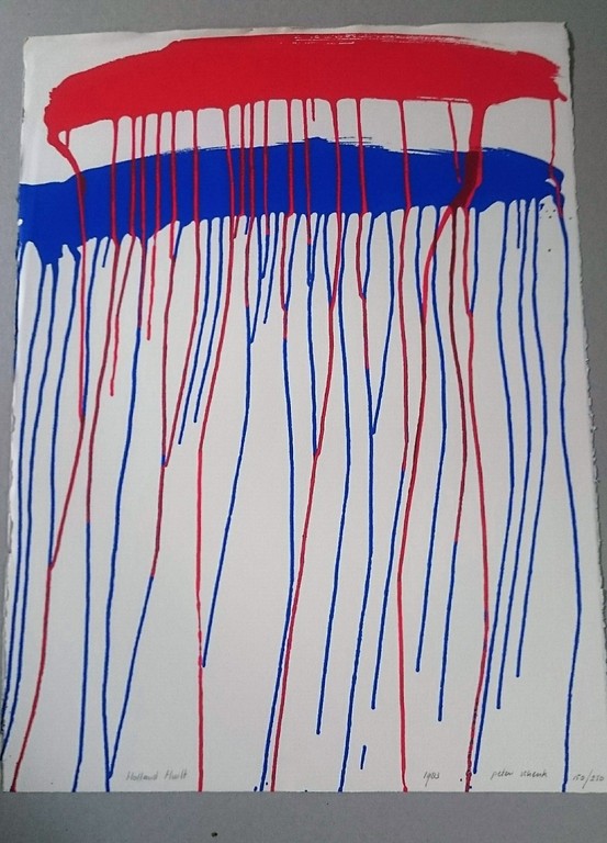 Peter Schenk:zeefdruk,Holland Huilt met de hand gesigneerd kopen? Bied vanaf 20!