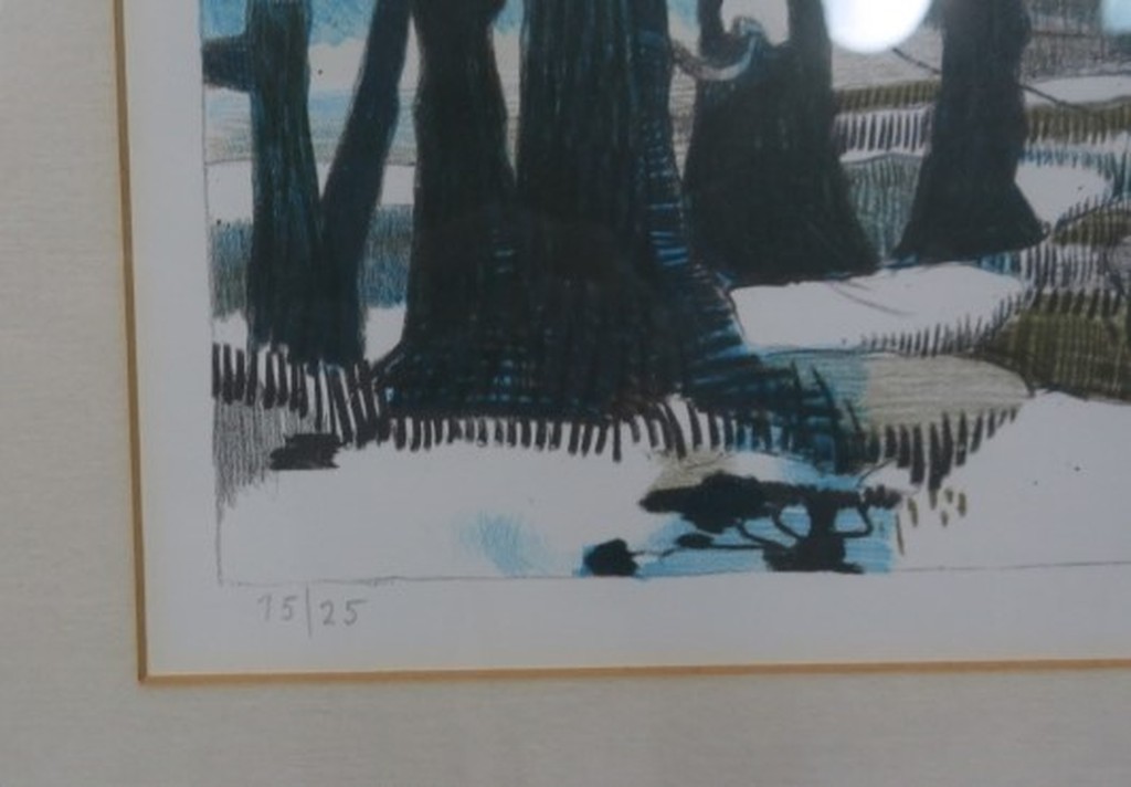 Nicolaas Wijnberg: Litho, Z.T. - Ingelijst kopen? Bied vanaf 1!