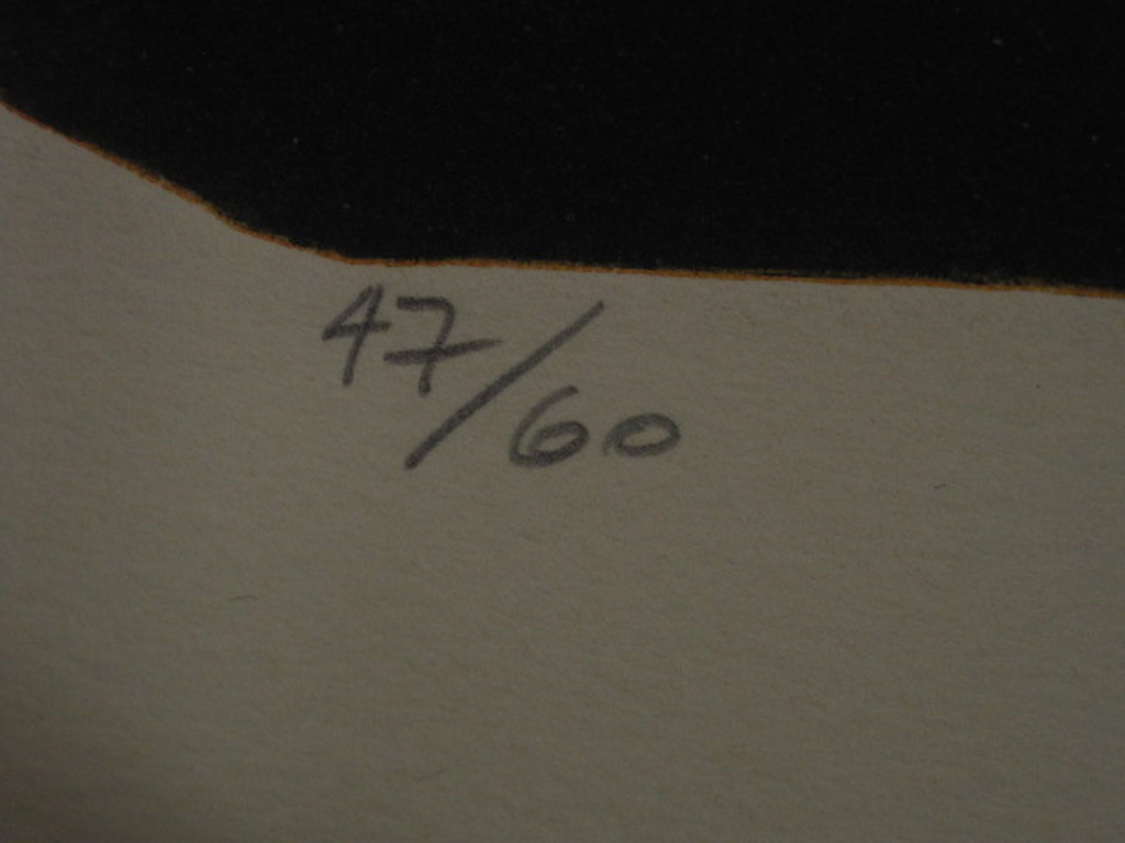 Originele gesignerde Litho van Spaans Hollandse graficus Manuel Menan 1946-1994  kopen? Bied vanaf 1!