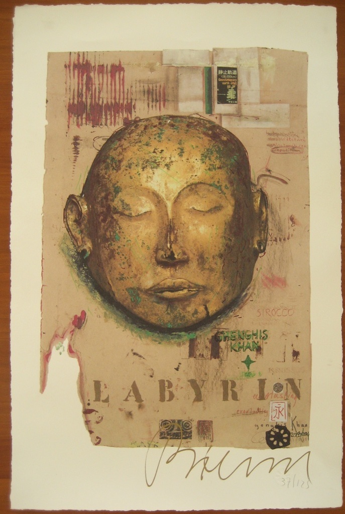 Gerti Bierenbroodspot - Labyrinth - zeefdruk kopen? Bied vanaf 80!