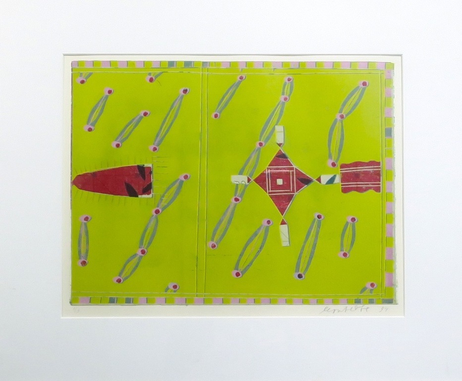 Leon Tebbe: Lino, Zonder titel - Ingelijst kopen? Bied vanaf 1!