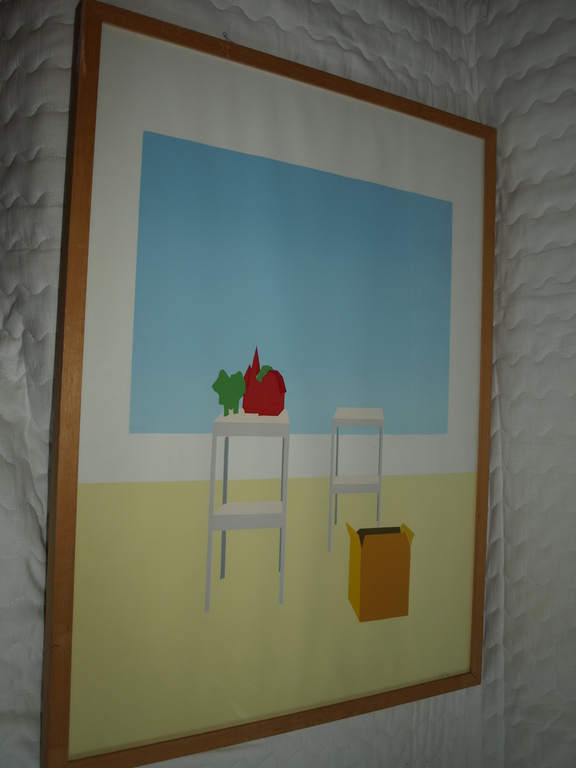 Wil Klaassen – Zeefdruk – Dorp – Gesigneerd - No 8 van 26 -Ingelijst  59 x 79 cm kopen? Bied vanaf 50!