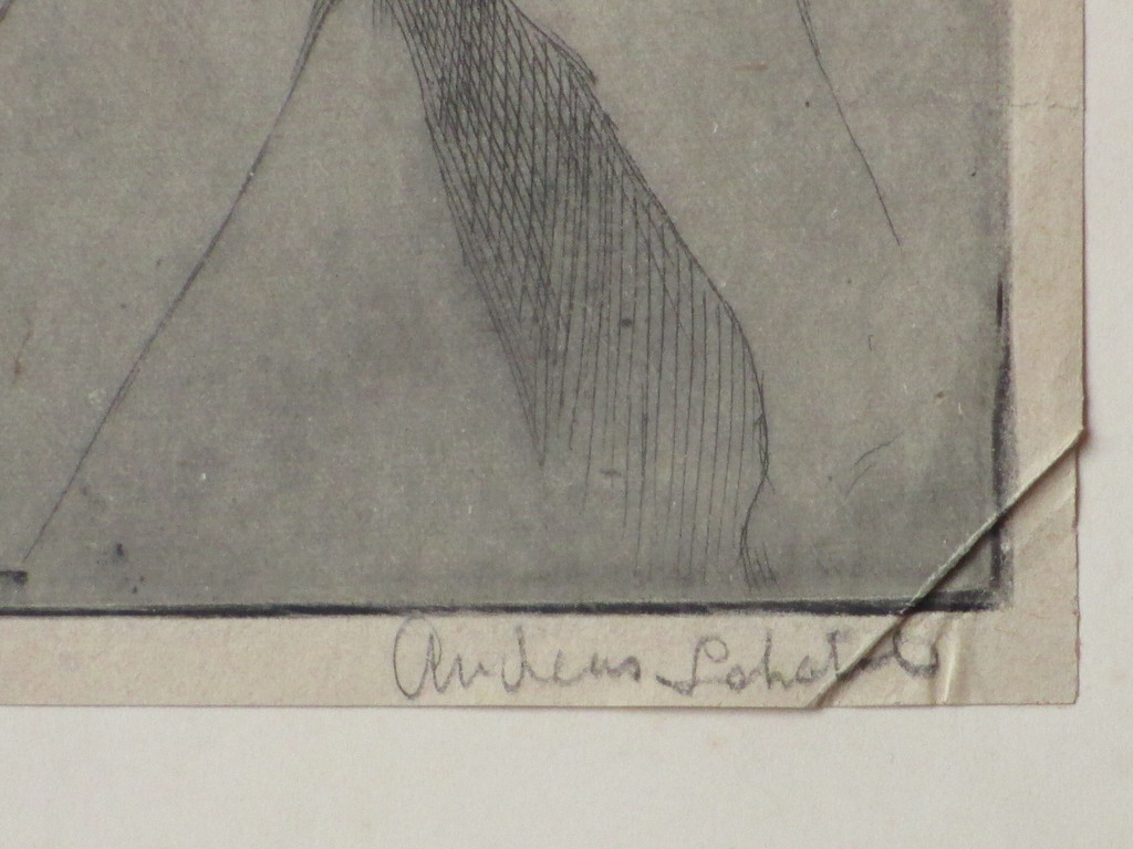 Andreas Schotel, Zittende naakte vrouw, Ets kopen? Bied vanaf 1!