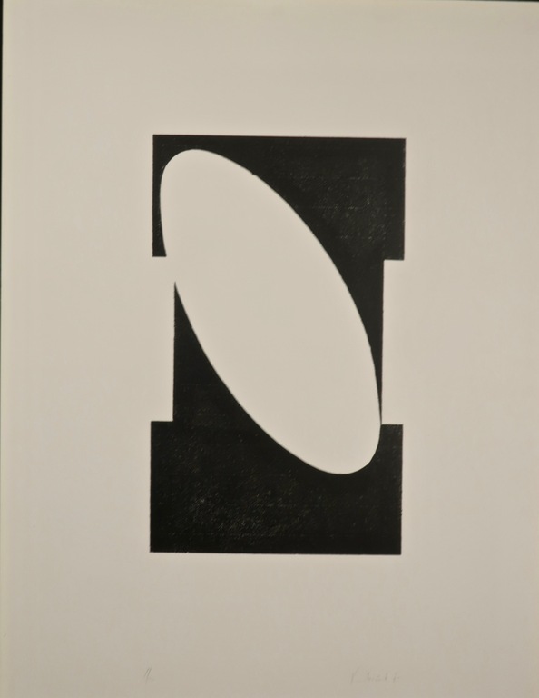 Ido Vunderink: Houtsnede, Zonder titel verkocht voor € 40!