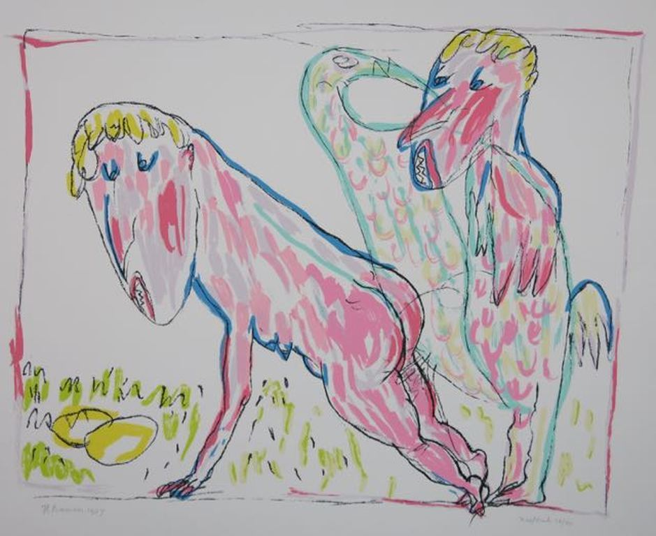 Hanny Ramaer: Zeefdruk, Zonder titel kopen? Bied vanaf 1!