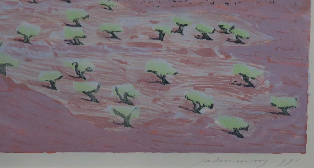 Jan van Rooy: Litho, Campo di Nijar -Ingelijst kopen? Bied vanaf 1!