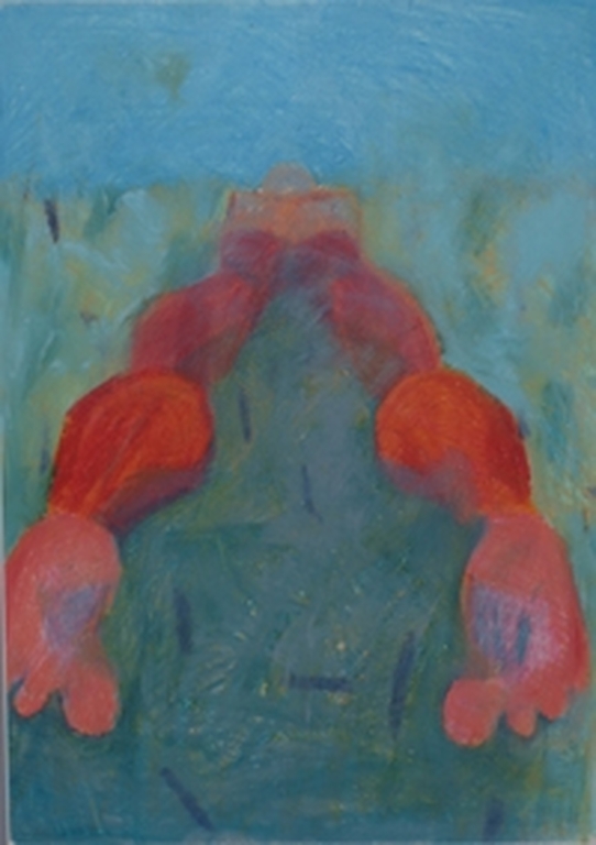 Pieter L. Schotman - 'Body Talk' - pastel op papier - Schitterend gelijst ! kopen? Bied vanaf 100!